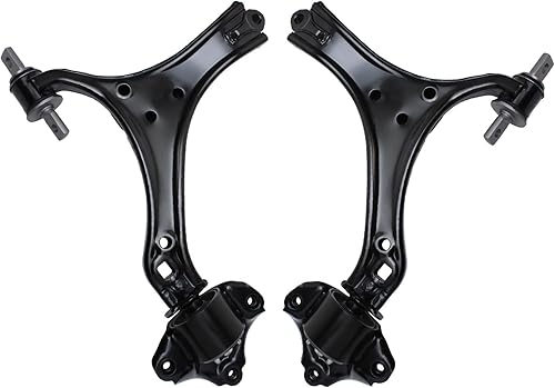 Miniatura 689 de Detroit Axle - Brazos de control delanteros inferiores con rótula + barras estabilizadoras de repuesto para Chrysler Dodge Intrepid 300M Concorde