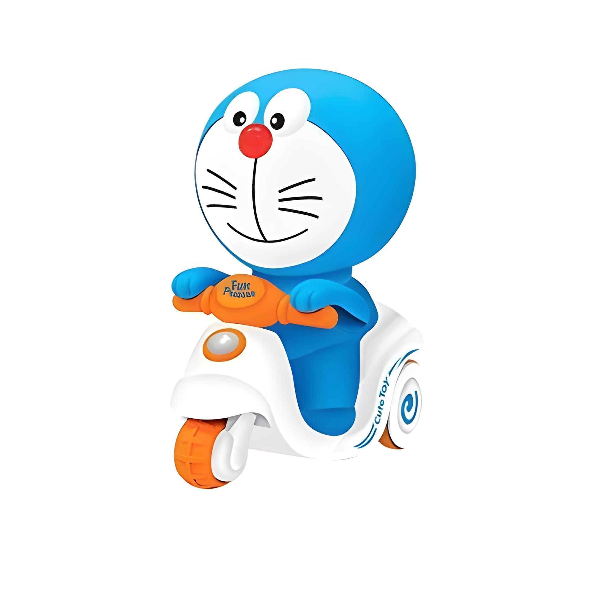ARCADE TOYS Push N Go Doreamon Scooter Toy for Kids – Fun and Engaging Ride-On Toy in Multicolour