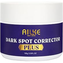 AILKE Dark Spot Corrector Plus Face Cream Clean Skin with Collagen Niacinamide Double Glutathione Whitening Cream for Face Body 100 ml