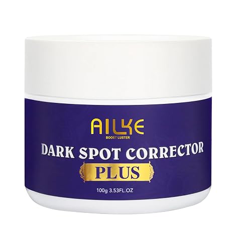 AILKE Dark Spot Corrector Plus Face Cream Clean Skin With Collagen Niacinamide Double Glutathione Whitening Cream for Face Body 100ml