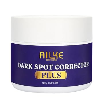 AILKE Dark Spot Corrector Plus Face Cream Clean Skin With Collagen Niacinamide Double Glutathione Whitening Cream for Face Body 100ml