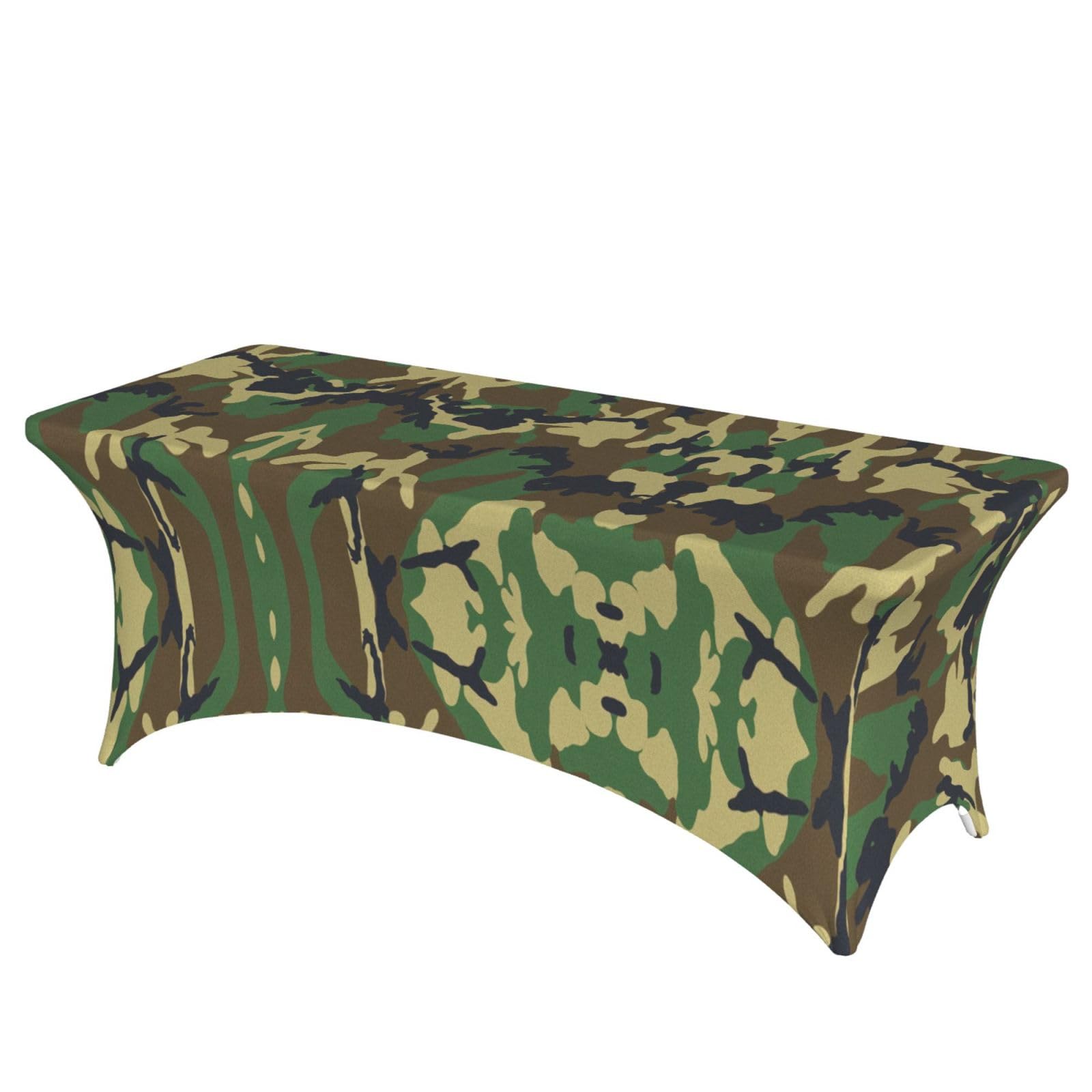 Nappe de banquet camouflage lavable pour vos repas champêtres et buffets