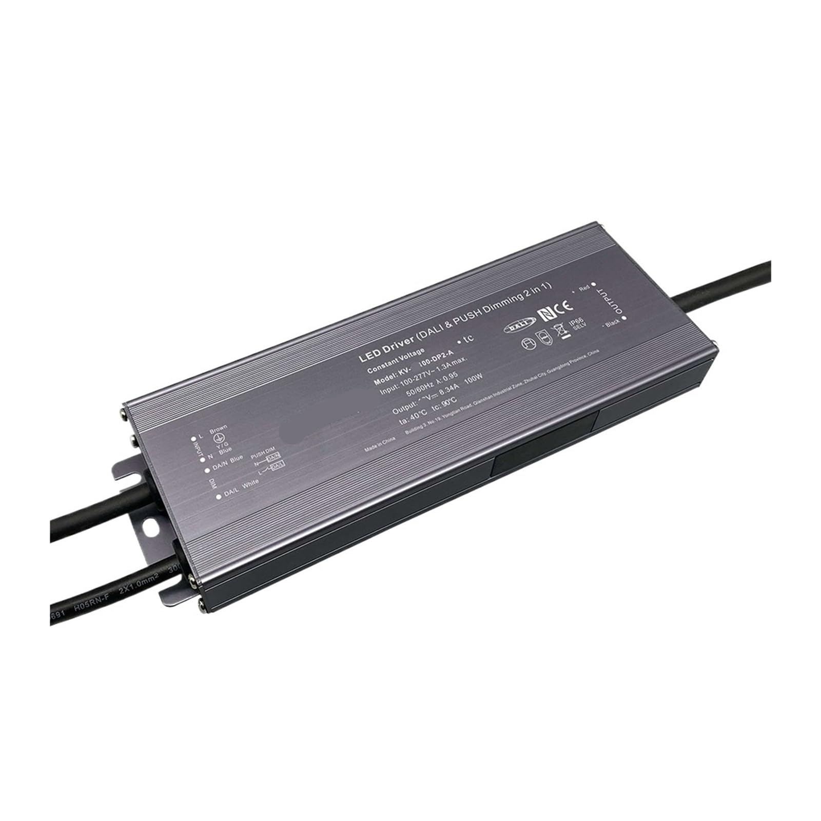 NVSFZGIYG Dt8 Cct DALI dimming Color Power Supply 60w 24v Dual Tone led Driver(48V 120W)