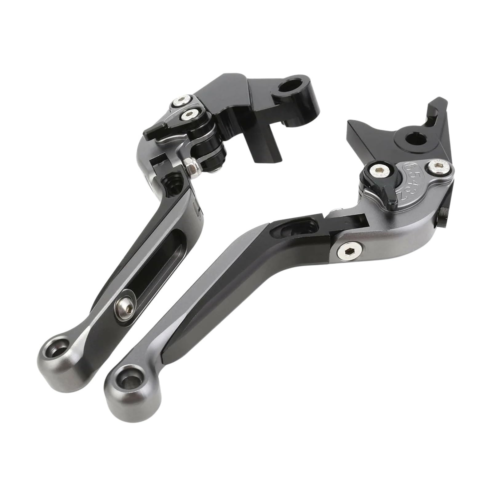 Wnftyske Black O Motorcycle Brake Clutch Lever Pivot Levers Moto Foldable Extendable Brake Clutch Levers For Duc&Ati St4s 620 For Monster Mts For 800/400/695/696/796, Hypermotard 796