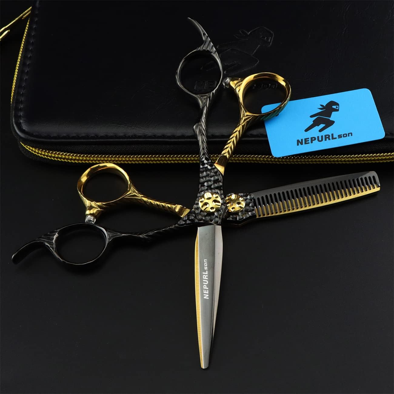 Dog Grooming Scissors, 6.0" pet grooming scissors, 9CR