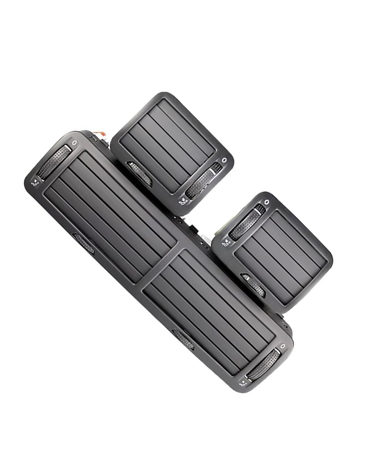 RWRAPS Griglia Uscita Aria Auto per Passat B5 1997 1998 1999 2000 2001 2002 2003 2004 2005 Cruscotto Anteriore Centrale Air Vent Uscita AC Riscaldatore(Middle)