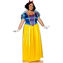 Womens Classic Snow White Set Family Friend Full Length Princess Dress