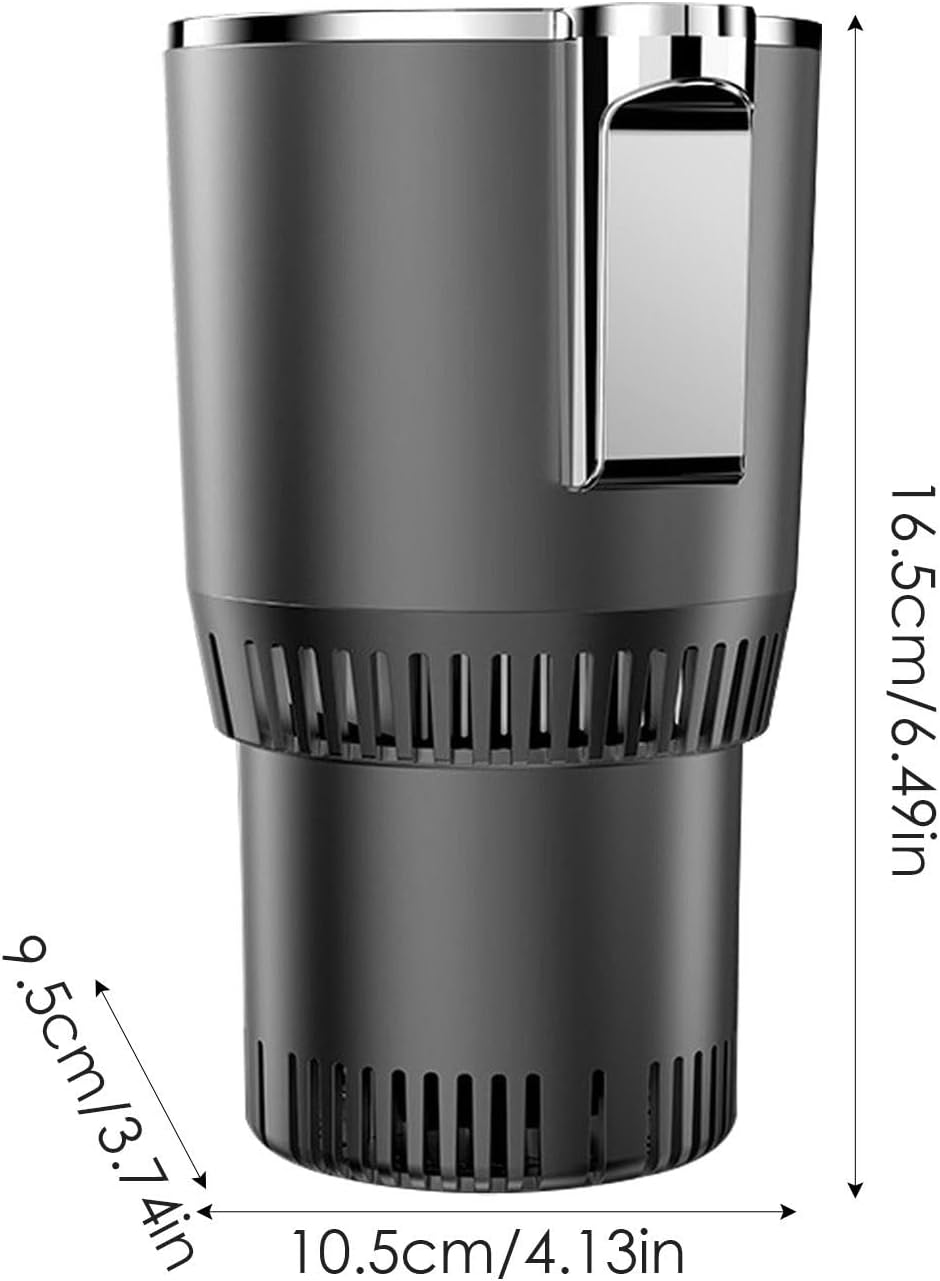 Car Water Heater, Car Drink Holder - Water Cooler Smart Coffee Heater 2 in 1 | Water Bottle Holder, Car Drink Holder, Car Cup Extender for