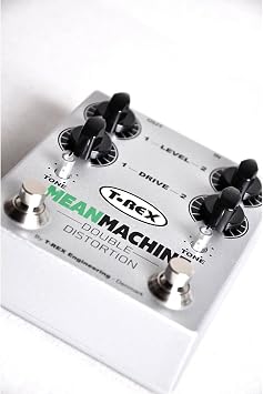 T-Rex Engineering Mean Machine Double Distortion Guitar Effect Pedal