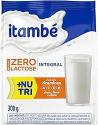 Leite em pó zero lactose itambé 300g