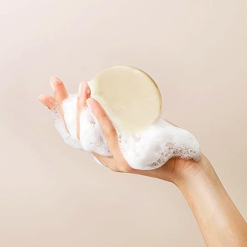 Miniatura 4 de Barra de champú de agua de arroz para fortalecer y reparar el cabello, sin sulfatos, fórmula vegana con aceites nutritivos, champú sólido para