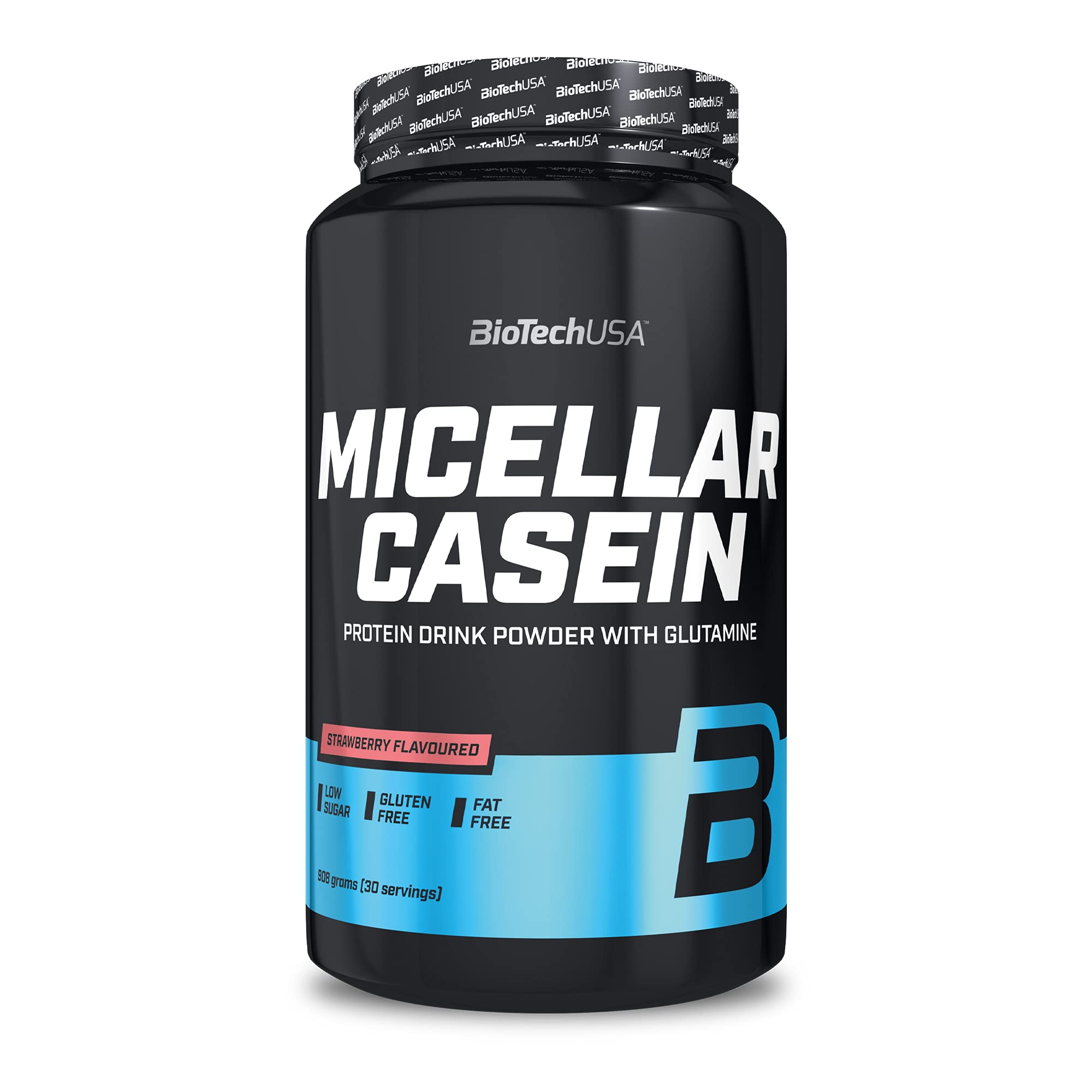 Biotechusa Micellar Casein, Strawberry - 908 Grams