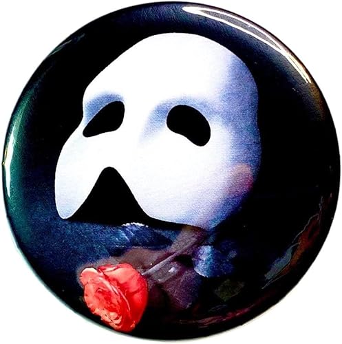 Fandom Emporium Broadway - Adorno musical de fantasma de The Oper, regalo para árbol de Navidad, vacaciones de invierno, fandom para adolescentes y