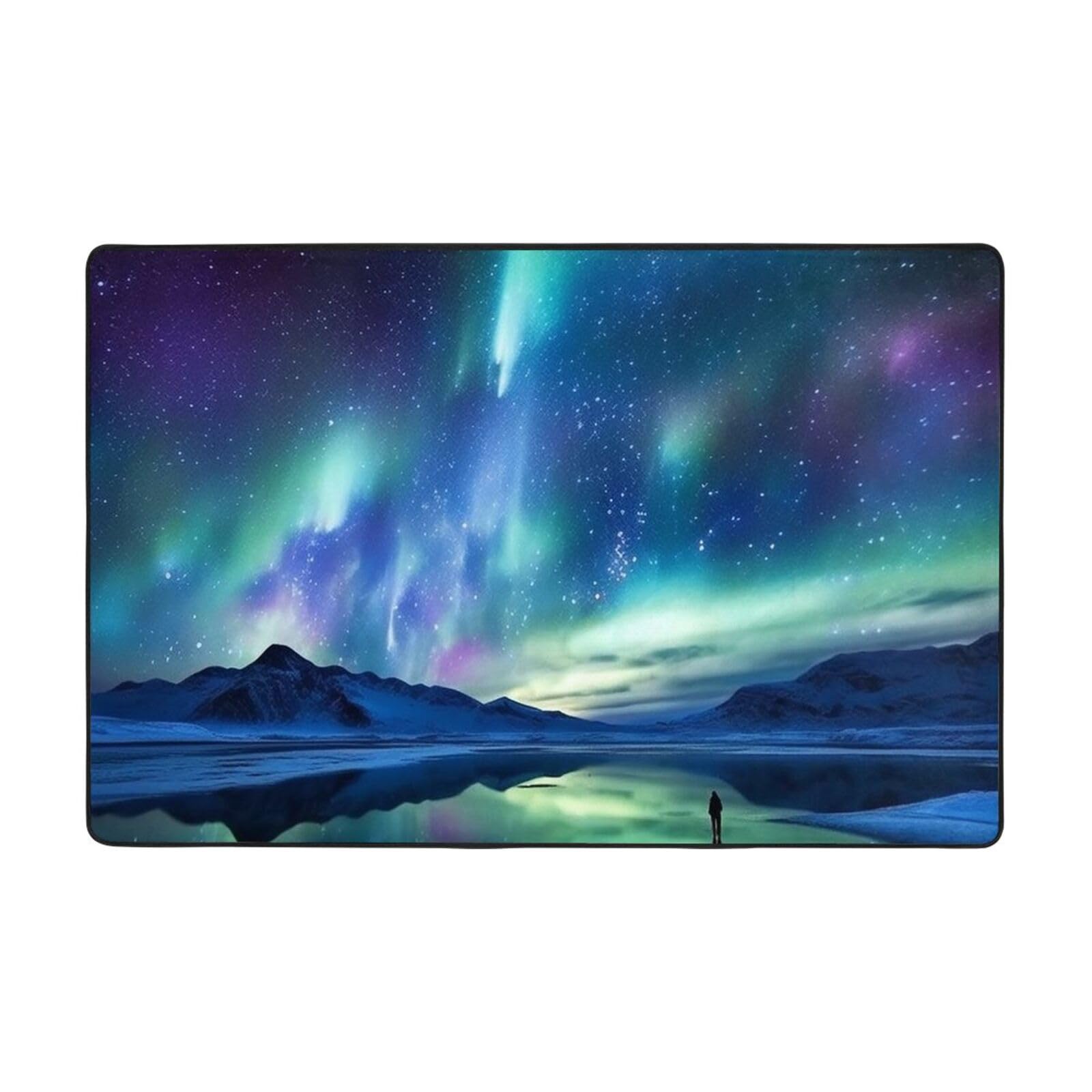 Tapis moderne en peluche lavable de haute qualité pour la décoration du salon