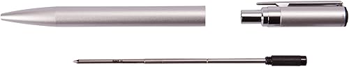 Miniatura 4 de Tombow 55110 ZOOM L105 - Bolígrafo plateado, paquete de 1. Diseño delgado y cónico para una escritura cómoda y diaria