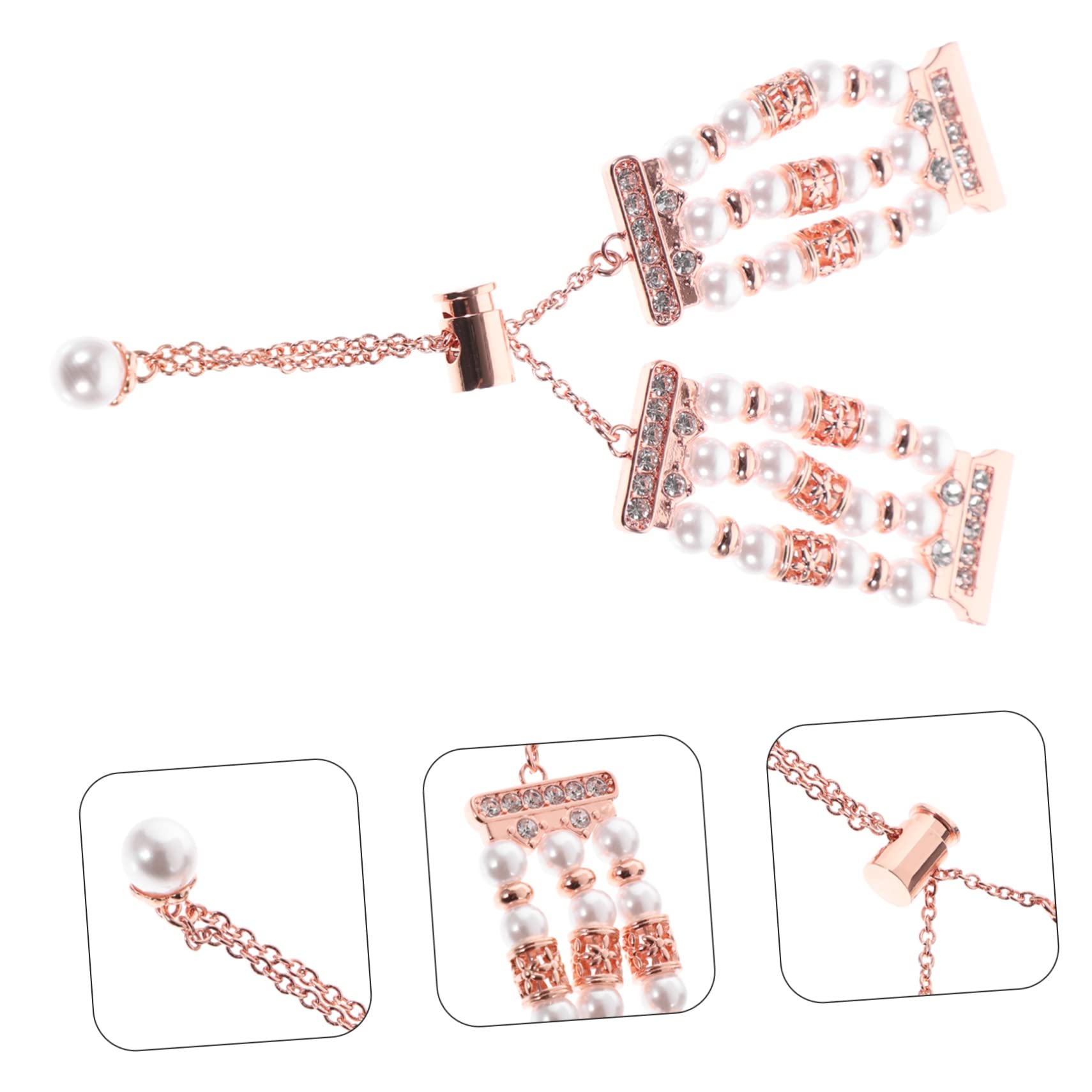 4 szt. 45 Pasek Bransoletka Zegarki Łańcuszek do zegarka Pasek do zegarka Bransoleta do zegarka Pasek 4 Klasyczny 46mm Inteligentne zegarki Aktywny 2 Pasek do zegarka Bransoleta Delikatny Metal Ozdobn