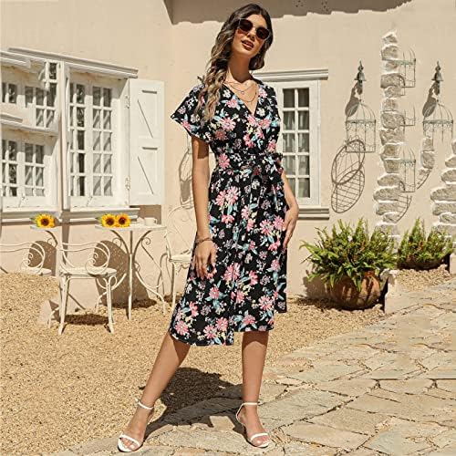 BNisBM Spring Summer Tank Dress for Women Causal Tank Sundress Plus