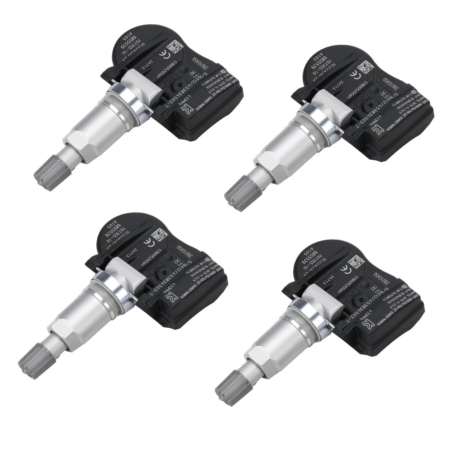 4 x Sensore di Pressione dei Pneumatici F20, per BMW Serie 1 3 4 M3 F20 F21 F22 F23 F87 F45 F30 F31 F32 F33 F34 F36 i3 i8 X1 X2 X5 X6 36106881890 36106856209