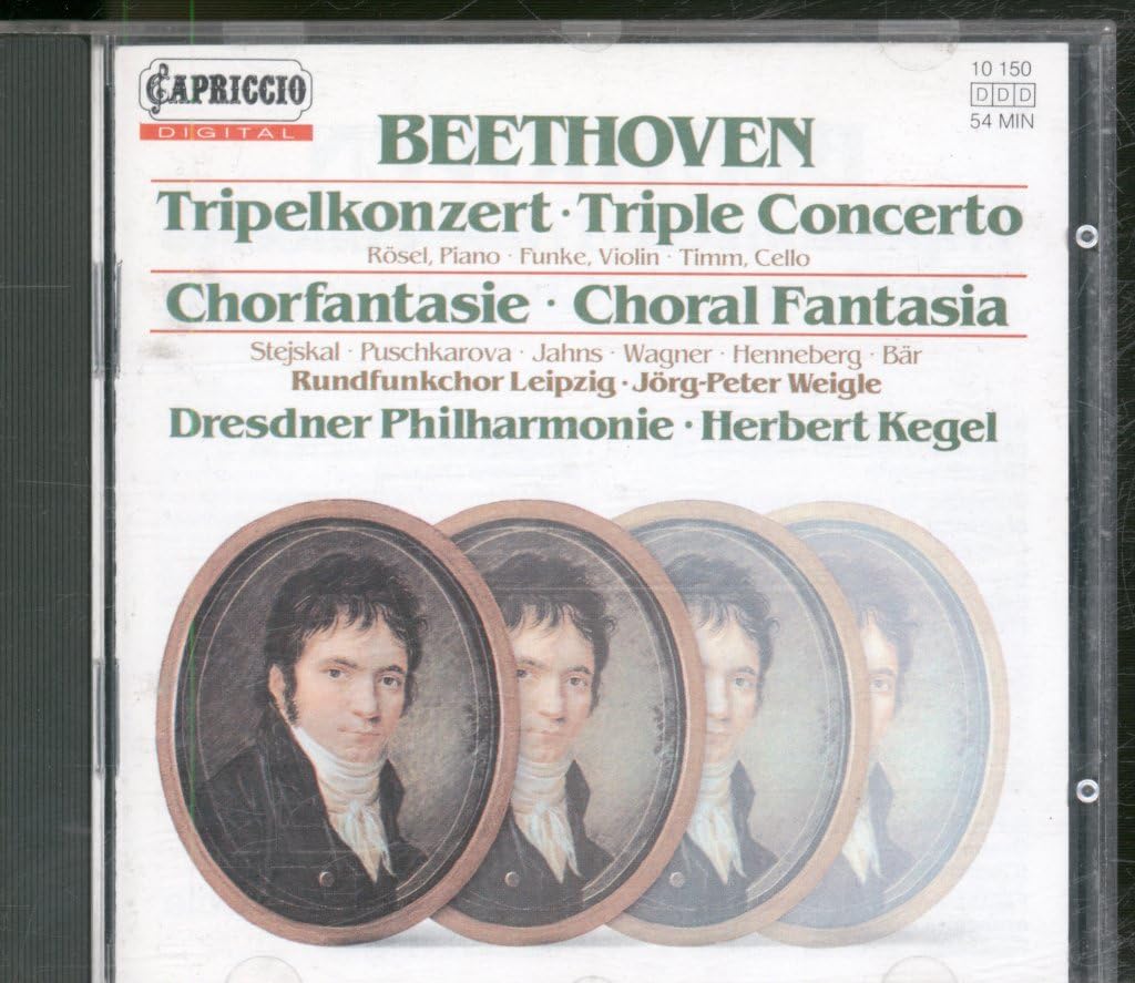 Beethoven L. Van: Triple Conc [Audio CD] Ludwig van Beethoven