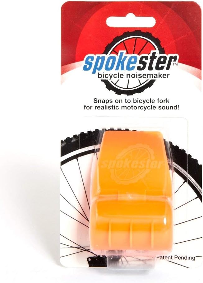 SPOKESTER Playtrix Bicycle Noise Maker - Makes Your Bike Sound Like a Motorcycle