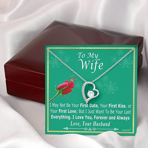 Miniatura 2 de Regalos para esposa, collar para mi alma gemela para mujer, regalo de cumpleaños para esposa, romántico día de San Valentín, día de la madre, boda,