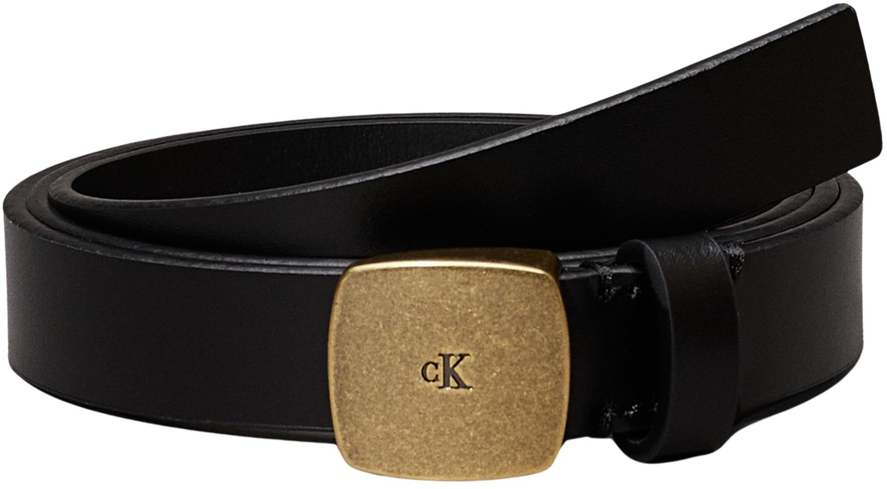 Calvin Klein Cinturón Mujer Casual Plaque Buckle 2,0 cm Cinturón de piel