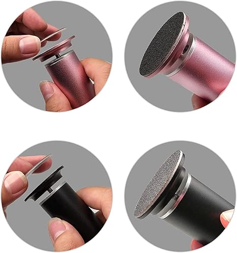 Miniatura 2 de 120 discos de repuesto de papel de lija reemplazables para lima de pies eléctrico, removedor de callos, eliminación de piel muerta (60 unidades de