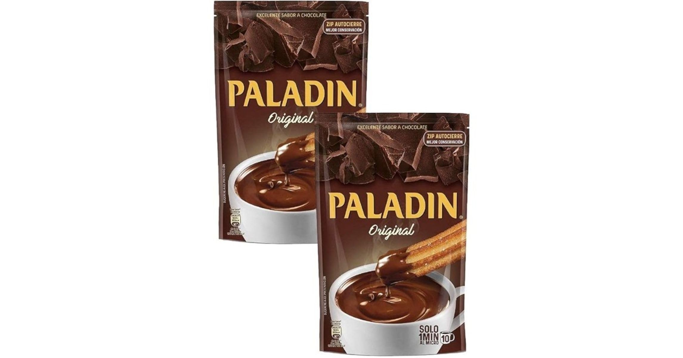 Paladin Original Chocolate Caliente Grueso A la Taza 12 oz 2 Pack