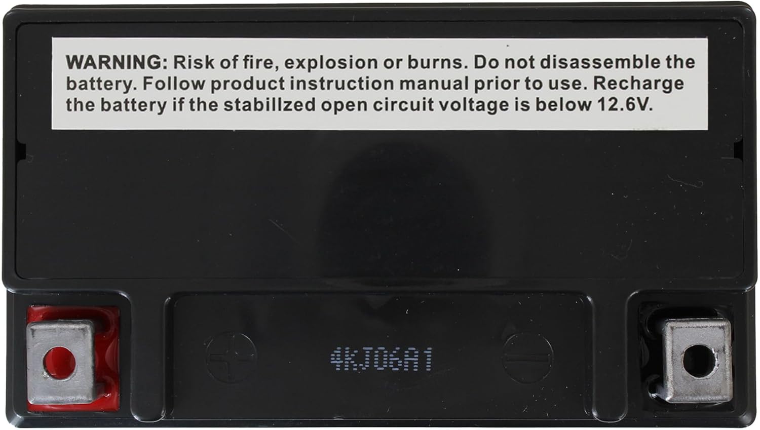 Factory Racing Parts YTX14 AGM Battery – Maintenance Free – Ready to Install - Compatible With ATVs, UTVs, Motorcycles, Snowmobiles, and Scooters YTX14-BS, BTX14, BTX14-BS