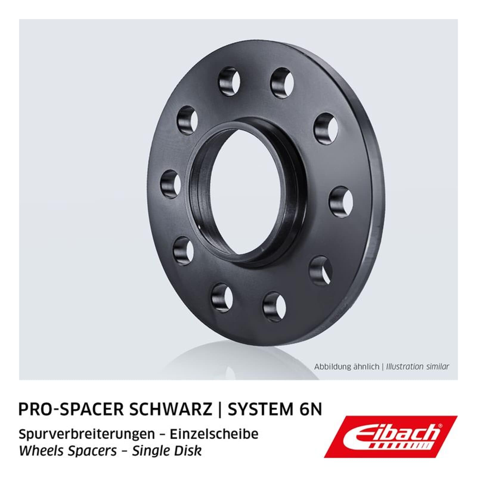 Eibach S90-6-10-032-N-B Pro-Spacer | Compatible avec: TESLA MODEL 3, MODEL Y