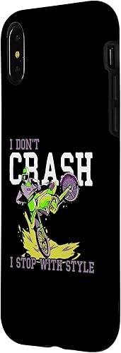 Miniatura 8 de iPhone SE 2020  7  8 I Dont Crash I Stop With Style  Motocross  Motorcycle Case