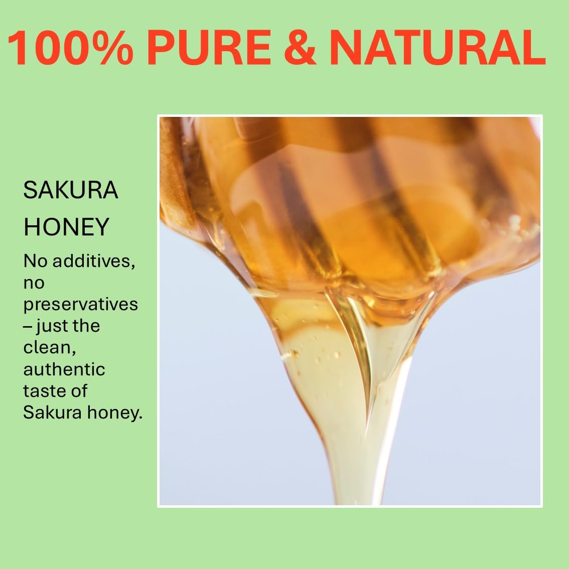 Amazon.com : Sakura Honey, Made in Japan, 100% Pure & Natural