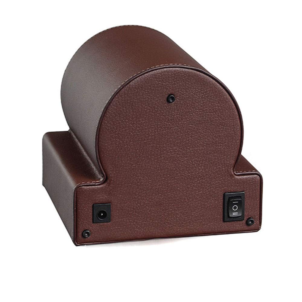 Bobinadora de Reloj, bobinadora automática de Reloj mecánico, Caja de Almacenamiento de Reloj de Mesa única de Gama Alta, agitador de Reloj de Cuero PU