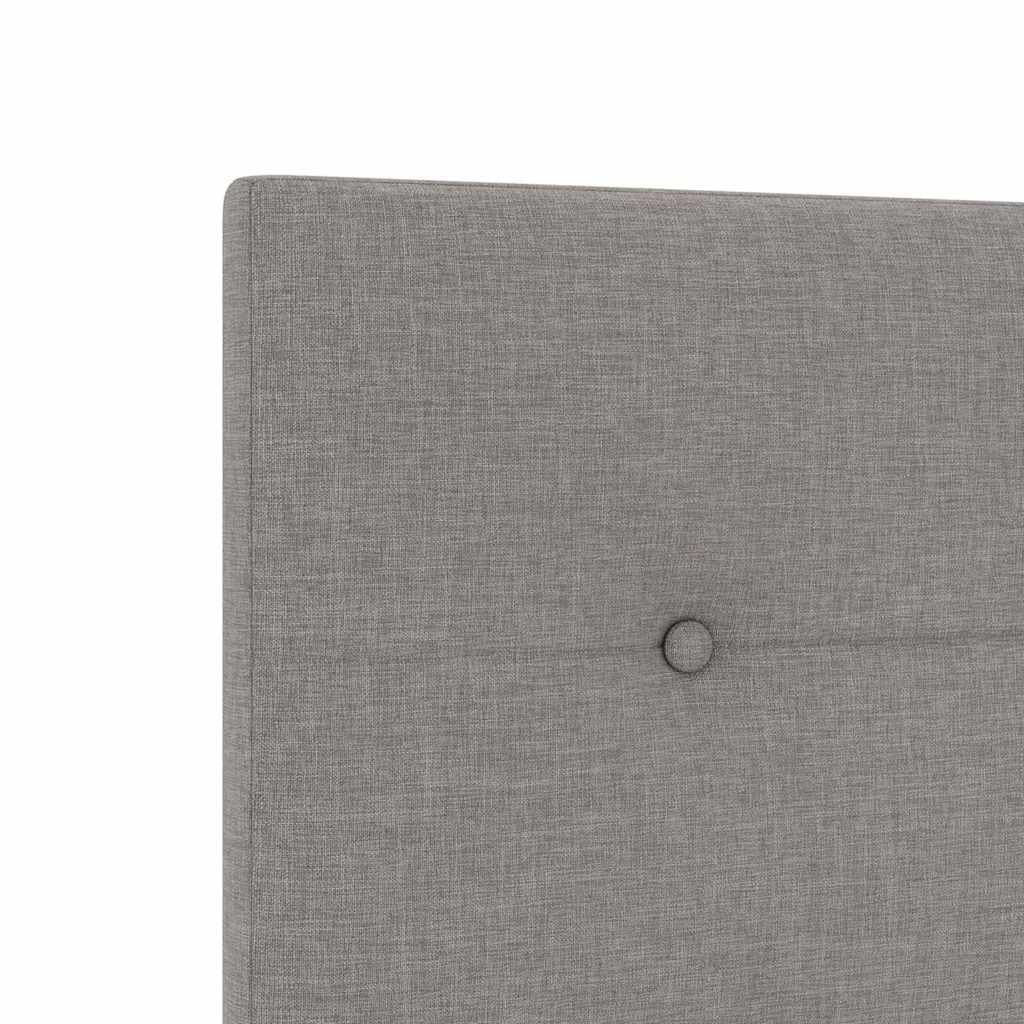 vidaXL Cabecero LED con Tiras LED con cabecera Taupé 144 cm Tela, Innovación en Dormitorio, cabecera Moderna, decoración versátil, luz Ambiental, Refugio para Descansar, Elegancia Artesanal