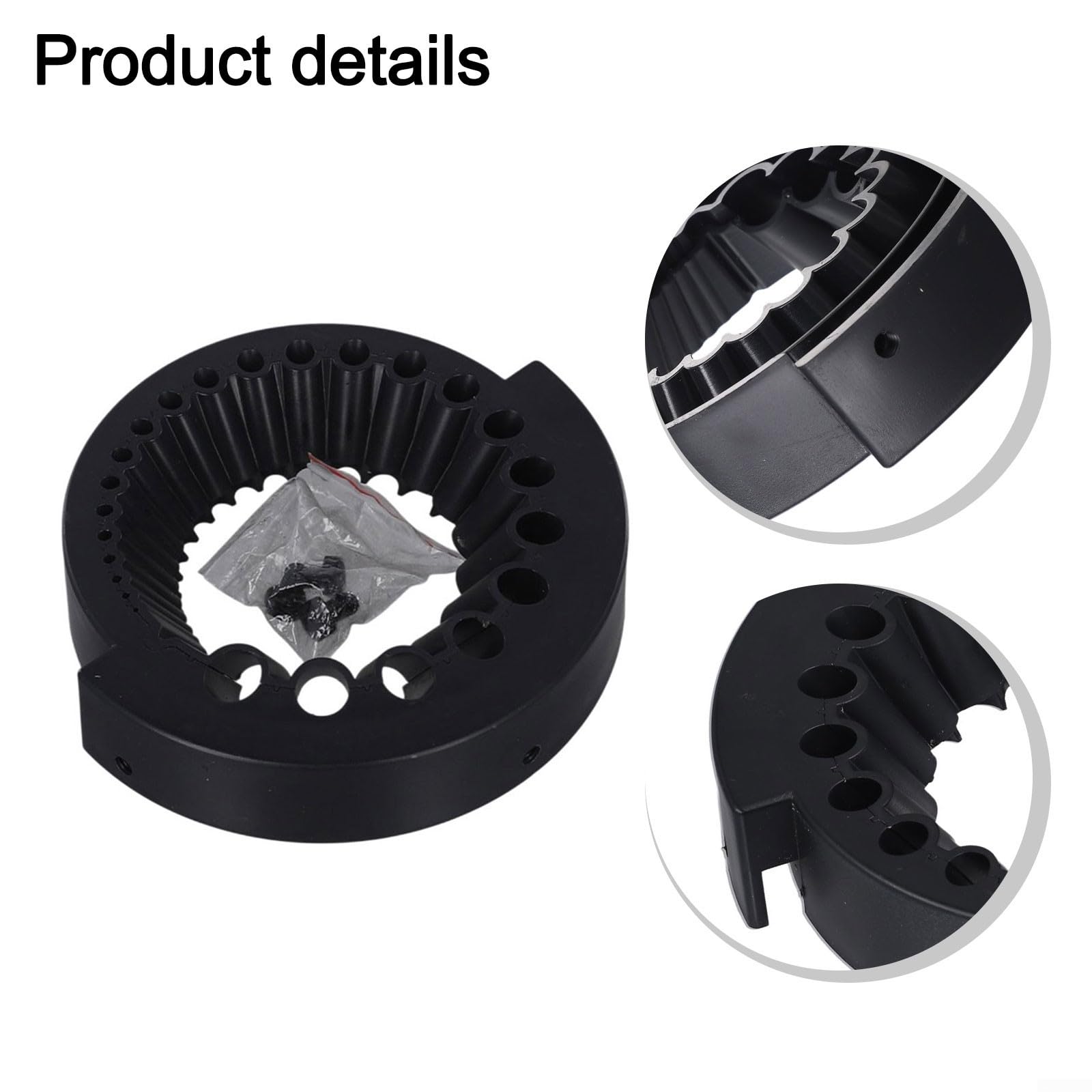Afilador de brocas para taladros eléctricos, herramienta de molienda multifuncional de 2-13 mm con ajuste de ángulo y hebilla fija, accesorio de amoladora de plástico para brocas HSS y carburo