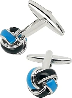 JonwoKnot Cufflinks in Gift Box Cuff Links for Men Lady Daily Wear Business Wedding Party Tuxedo Shirt Birthday Gift
