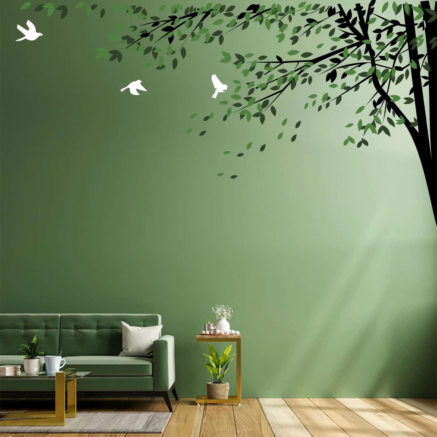 Kayra Decor Stencils for Wall Painting - Home Coming Birds Tree Large Size 144 X 78 (KDS90029) (B07RFT4VVY) Amazon Price History, Amazon Price Tracker
