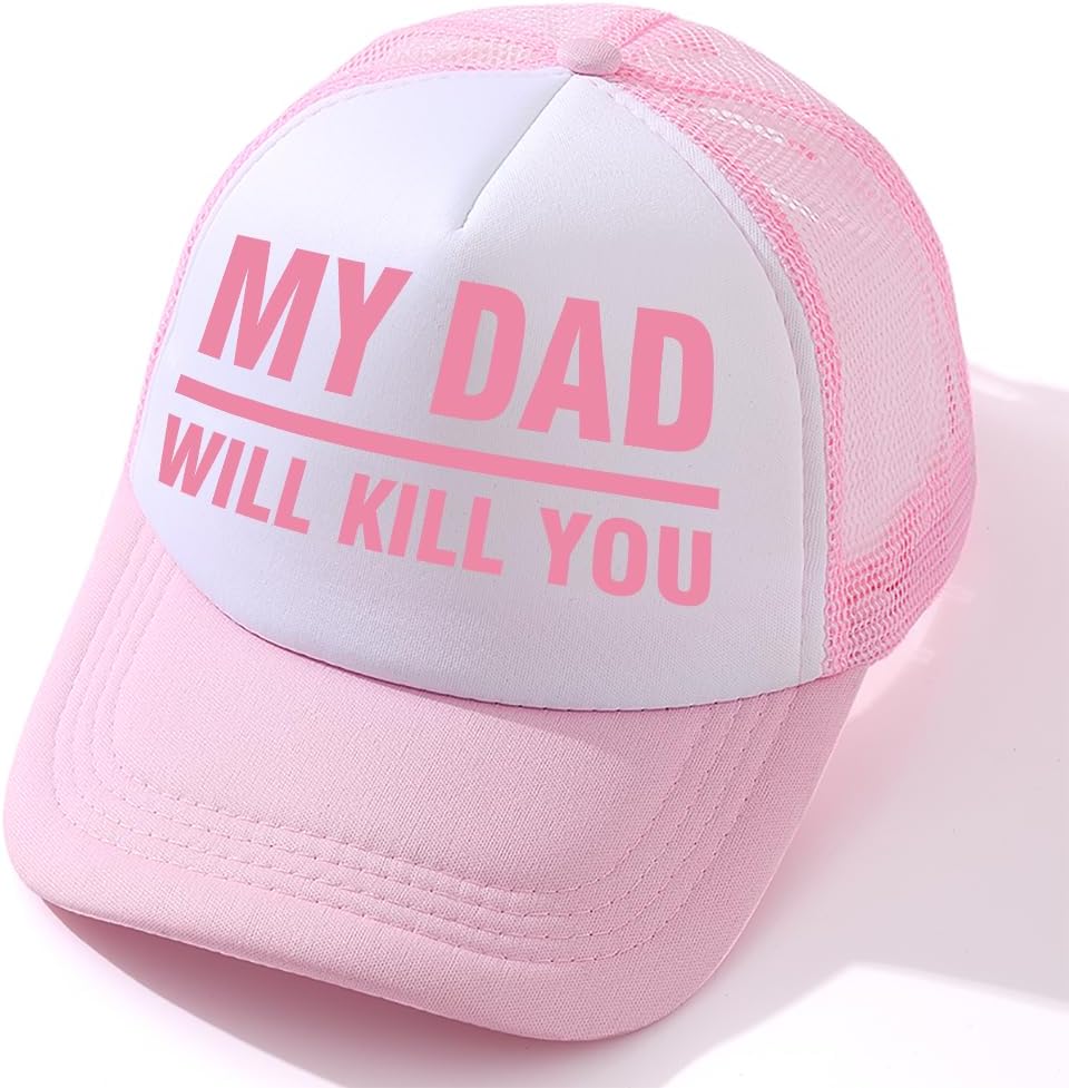 My dads Will Kills You Funny Hats for Womens Cool Washed Distressed Baseball image 2