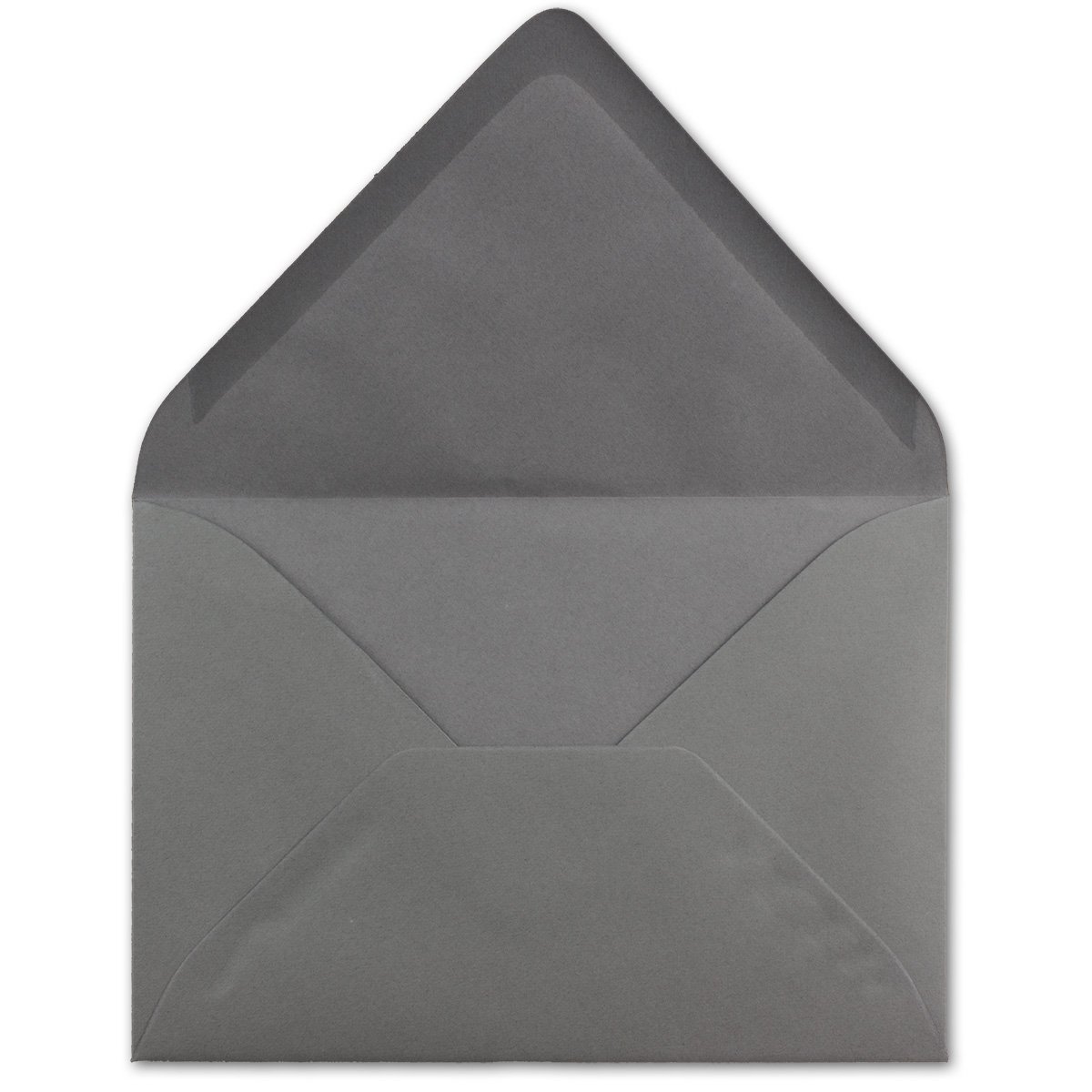 750 DIN C5 koperty grafitowe - 22,0 x 15,4 cm - 110 g/m² klejenie na mokro koperty bez okienka, idealne na Boże Narodzenie, kartki z życzeniami, zaproszenia od agenta szczęścia xxx.