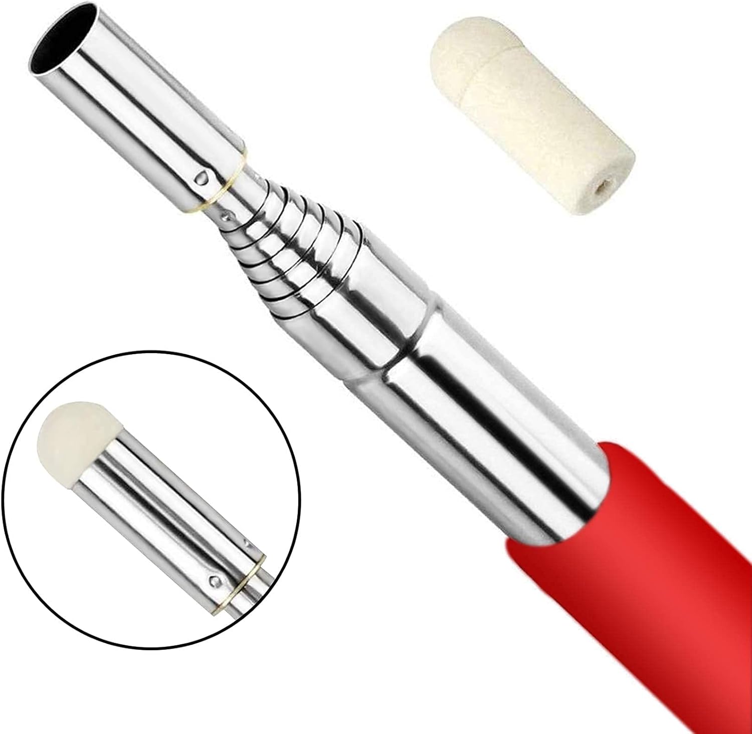 6 Pieces Telescopic Teachers Pointer, Hand Pointer Extendable Telescopic Retractable Pointer Whiteboard Pointer and Lanyards for Teachers Coach Presenter, Extends to 39 Inches : Office Products