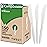 BIOCEAN 100% Compostable No Plastic Knives Plastic Forks Plastic Spoons Plastic Utensils, The Heavyweight Heavy Duty Flatware is Eco Friendly Products for Lounge Party Wedding BBQ Picnic Camping.