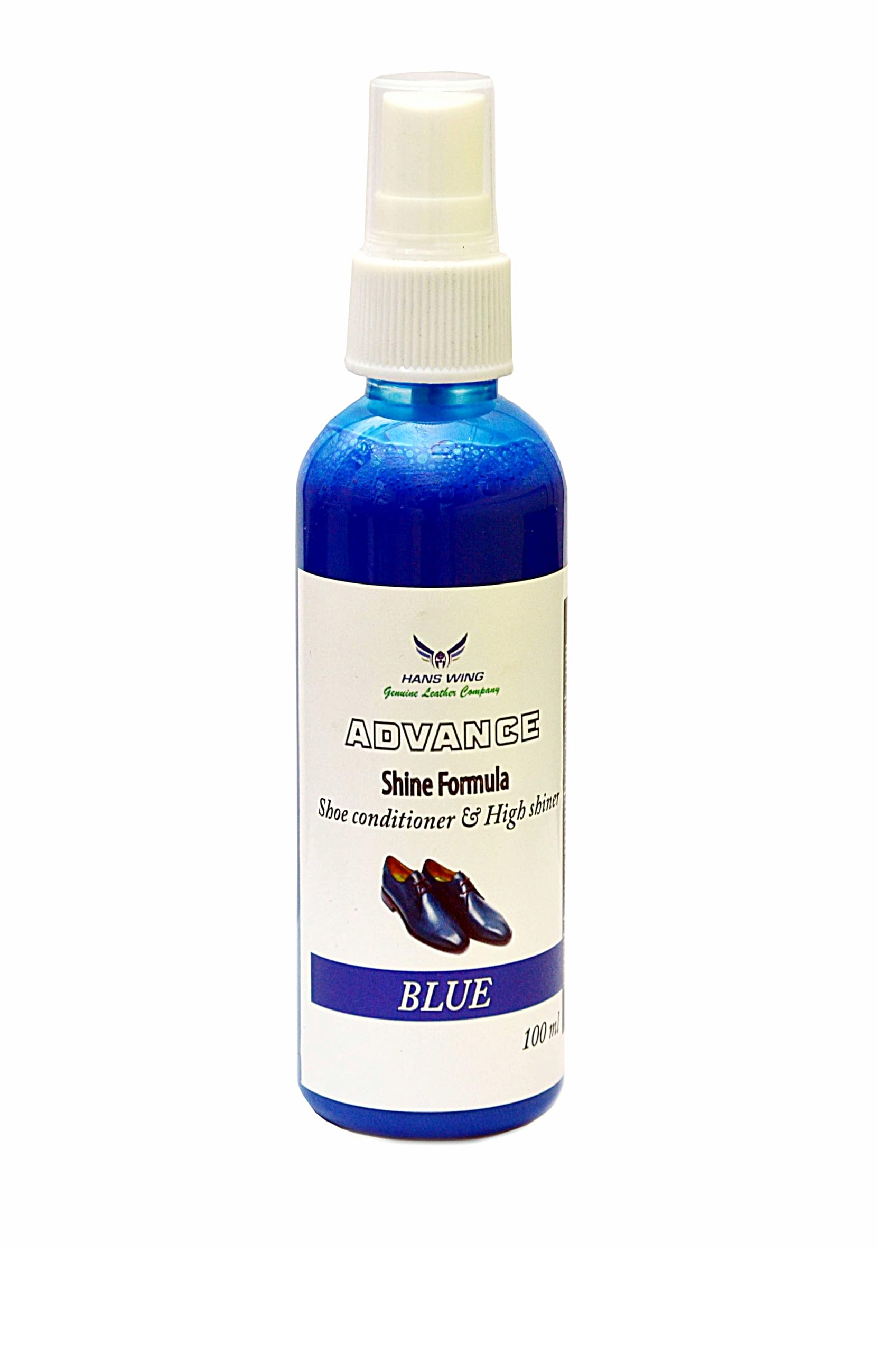 HANSWING Leather Shoe High Shiner Blue Polish (B0D9G3C19Q) Amazon Price History, Amazon Price Tracker