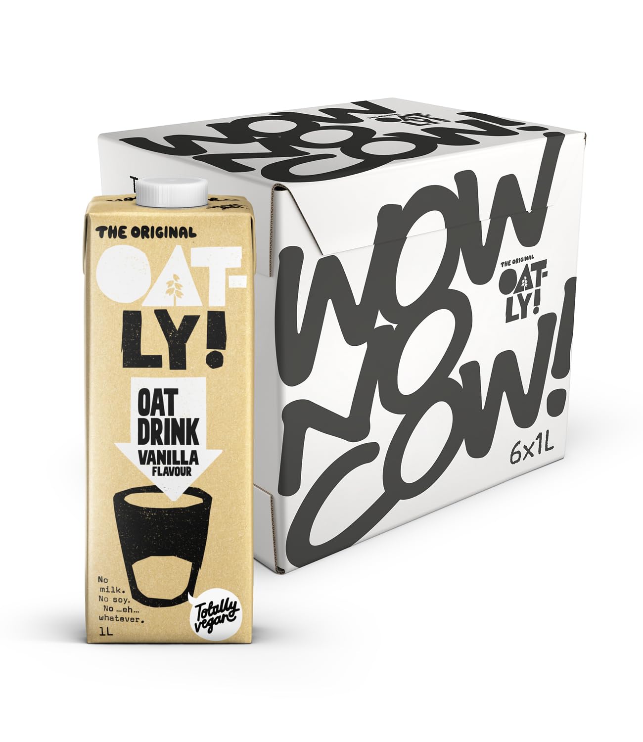 Oatly Vanilla Drink 1 Litre (Pack of 6)