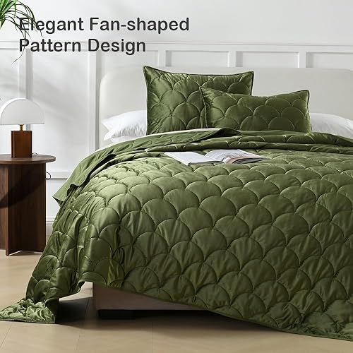 Miniatura 10 de HORIMOTE HOME Juego de edredón de terciopelo tamaño King, juego de edredón de terciopelo de lujo azul claro, juego de ropa de cama de 3 piezas suave