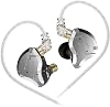 KINBOOFI KZ ZS10 Pro In Ear Monitor Earbuds, HiFi Earphone with 4BA and 1DD Drivers, Upgraded with Detachable 0.75mm 2 Pin 6N OFC Cable No Microphone, Black