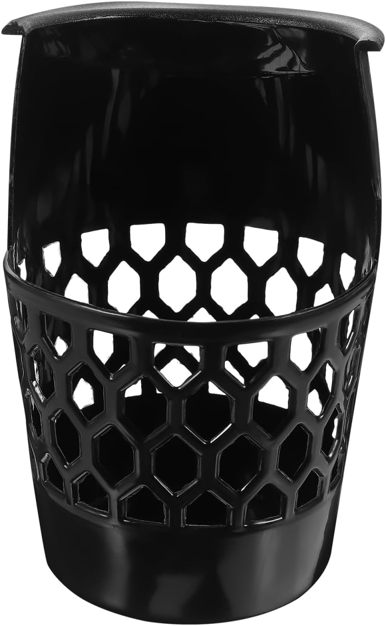 Billiard Basket Storage Holder 7.87X4.13X4.13In Plastic Drop Ball Net for Pool Table Billiards Pocket Catcher Durable Design