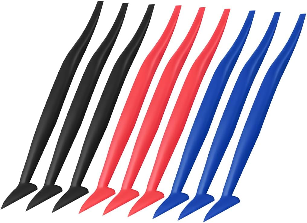 15 Piece Car Micro Squeegee Tool Set