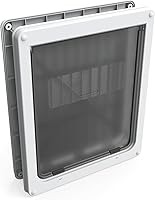 Vista 5 de Puerta para perro mediana color blanco, Dog Mate