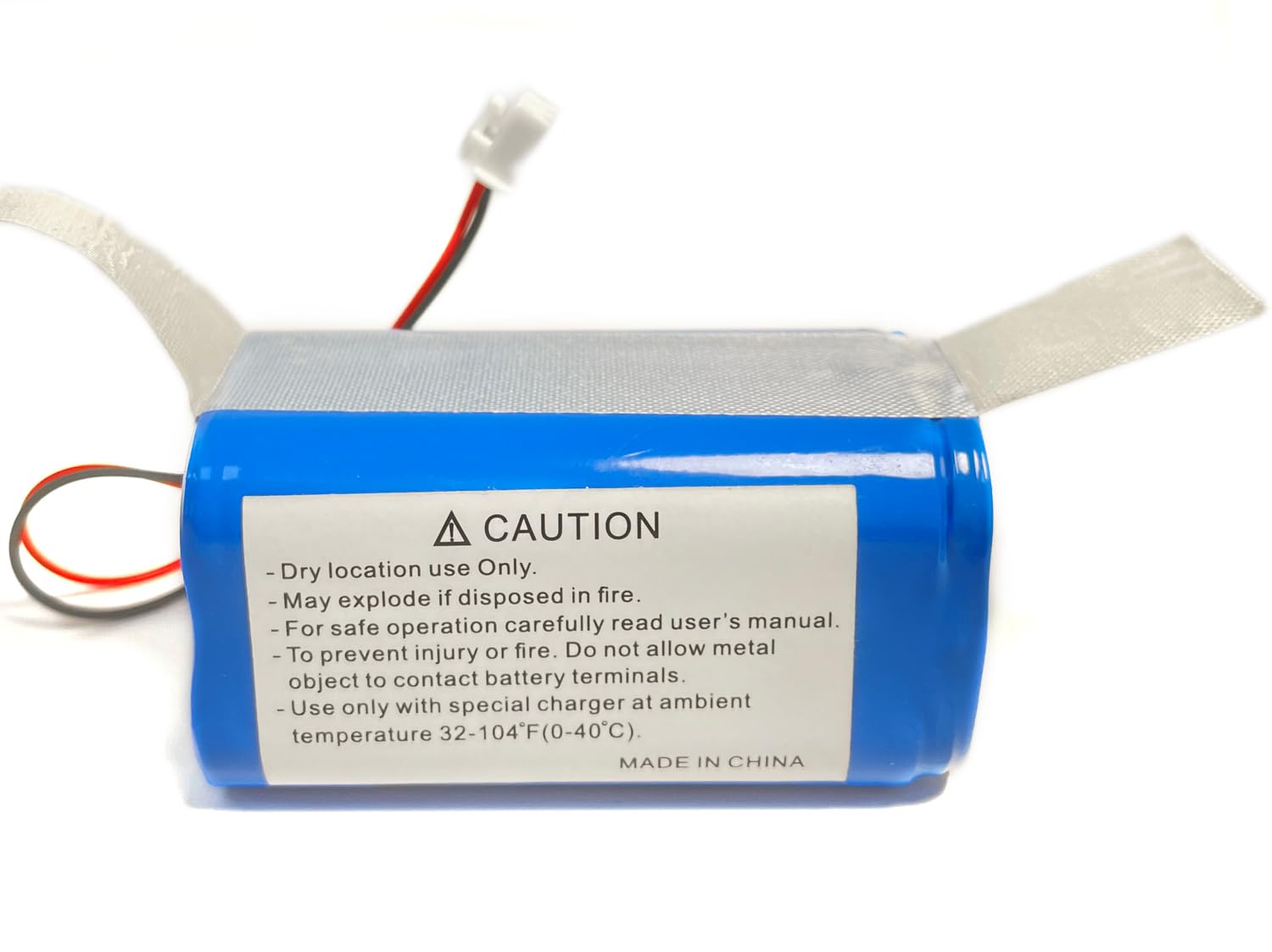XITAIAN Batteria di Ricambio 14.4V 2800mAh INR18650 M26-4S1P 4INR19/66 per Shark Ion RV1000S RV1100VL RV101AE UR1000SR RV850 RV850BRN RV850WV RV851WV RV871 RV871C RV700_N RV720_N RV725_N(2-Prong Plug)