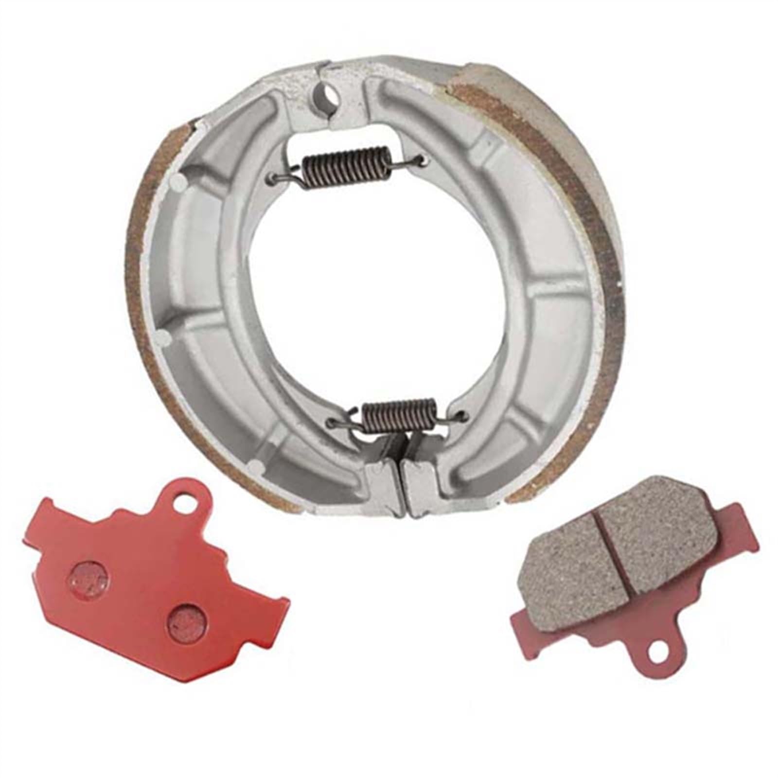 Pieza de repuesto Para Suzuki VL250 LC250 Para Intruder 2000 2001 2002 2003 2004 2005 2006 2007 Kit De Zapatas Y Pastillas Freno Delanteras Traseras Para Motocicleta